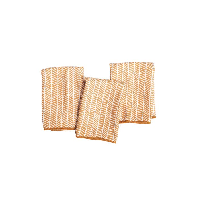 Once Again Home Co. Mighty Minis Towel, Set of 3 - Branches, Multiple Colors